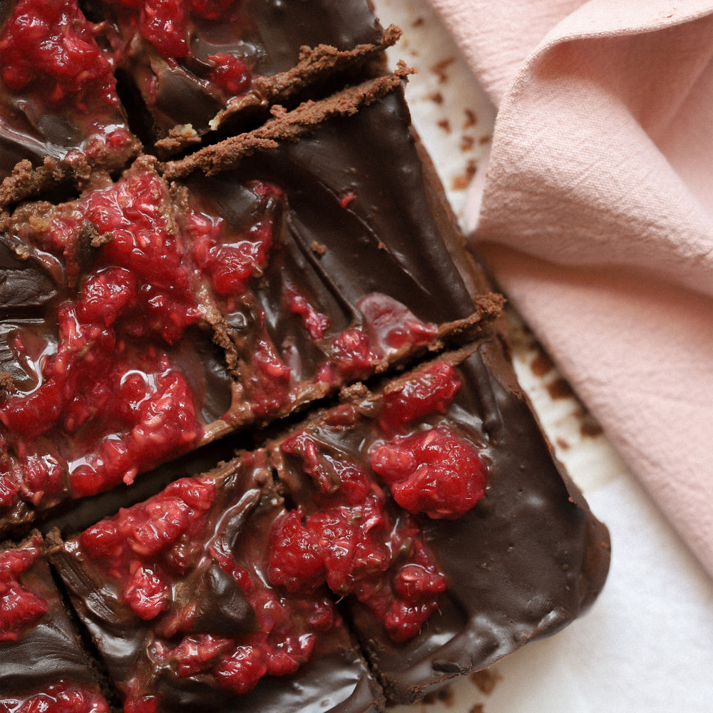 Cheesecake bars with Raspberry