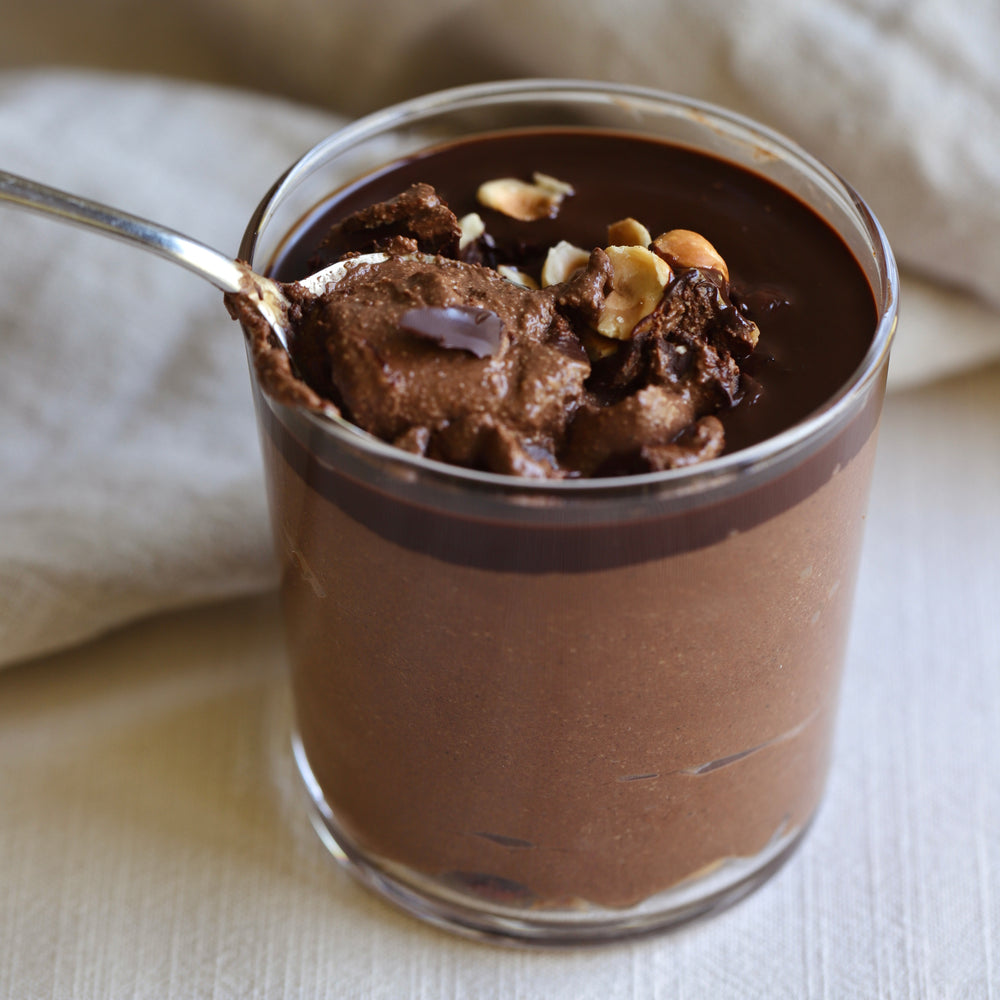 Cottage Cheese and Chocolate Mousse