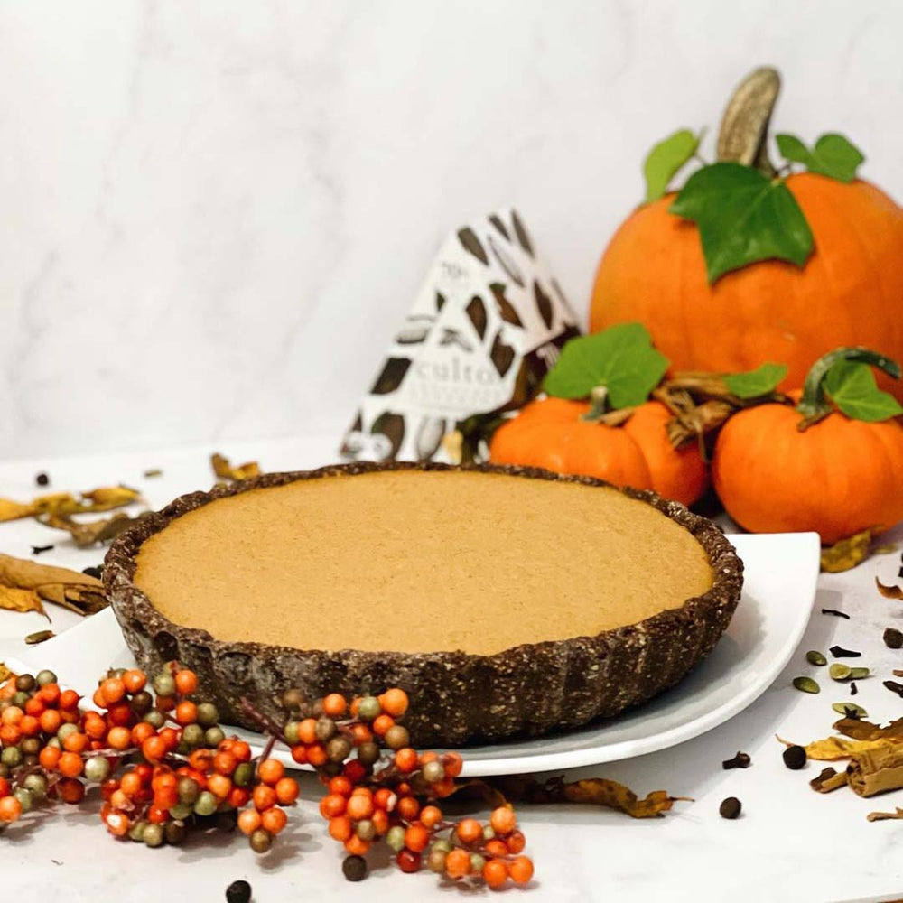 Chocolate Pumpkin Spice Tart