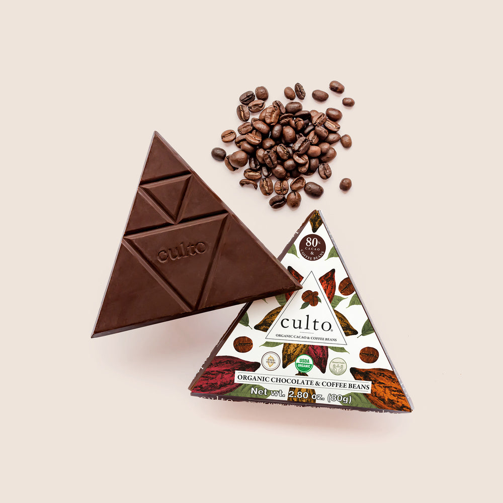 80% Cacao with Coffee Beans | Premium Dark Chocolate