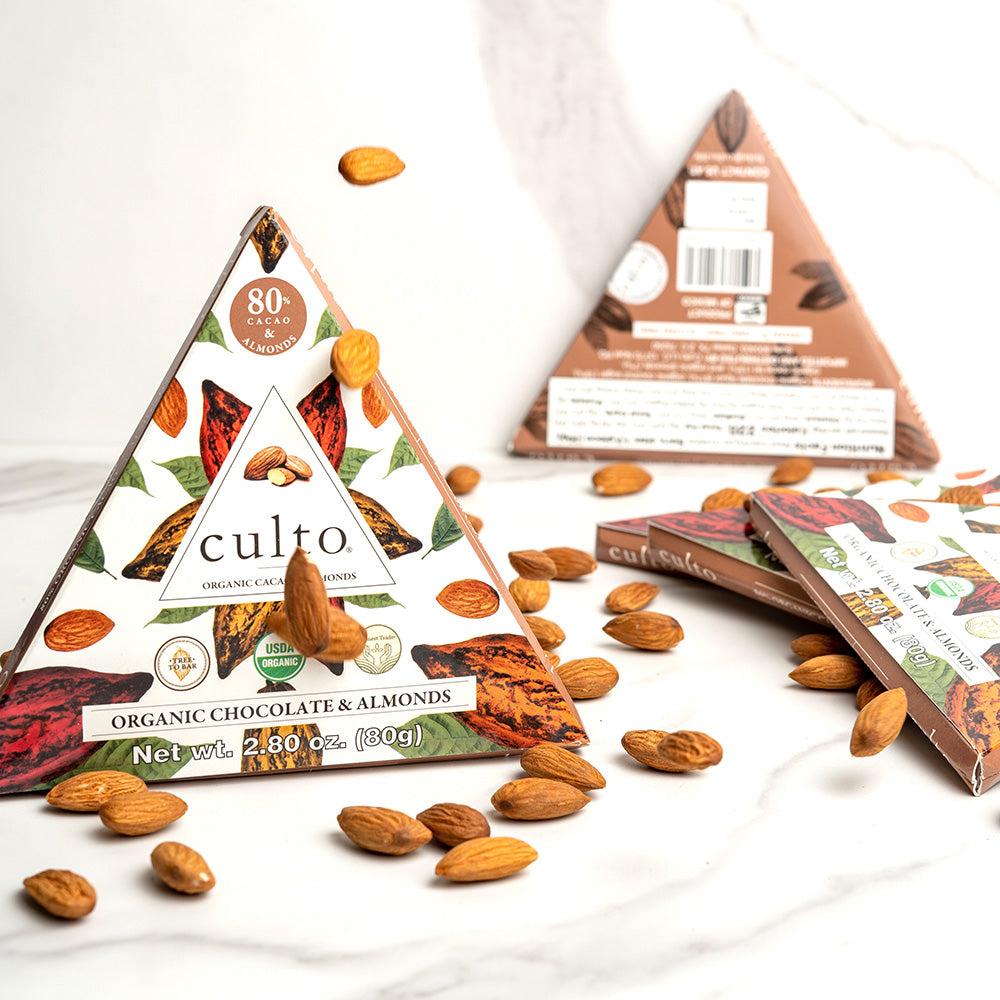 
                  
                    80% Cacao with Almonds | Premium Dark Chocolate
                  
                