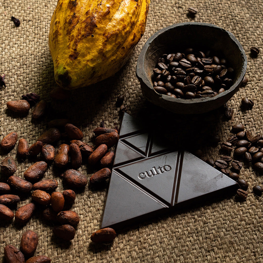 
                  
                    80% Cacao with Coffee Beans | Premium Dark Chocolate
                  
                